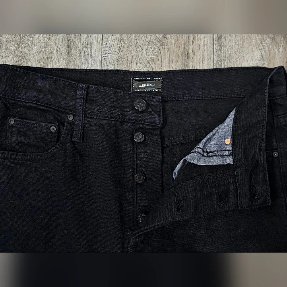 MOTHER The Tomcat Roller Fray Wide Legged Jeans-Size 28 - Picture 6 of 7